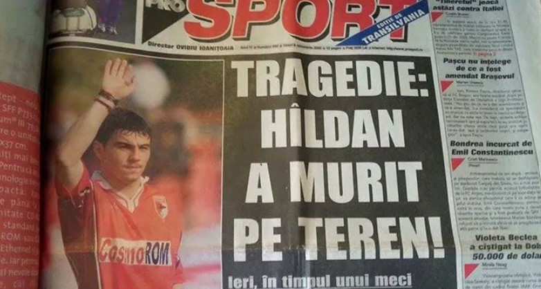 Cătălin Hîldan, moment emoționant! Fix 24 de ani de la momentul în care fostul fotbalist a murit atunci când avea 24 de ani: mărturie cutremurătoare a lui Adi Mihalcea despre fostul coleg apărută într-o carte. SPECIAL