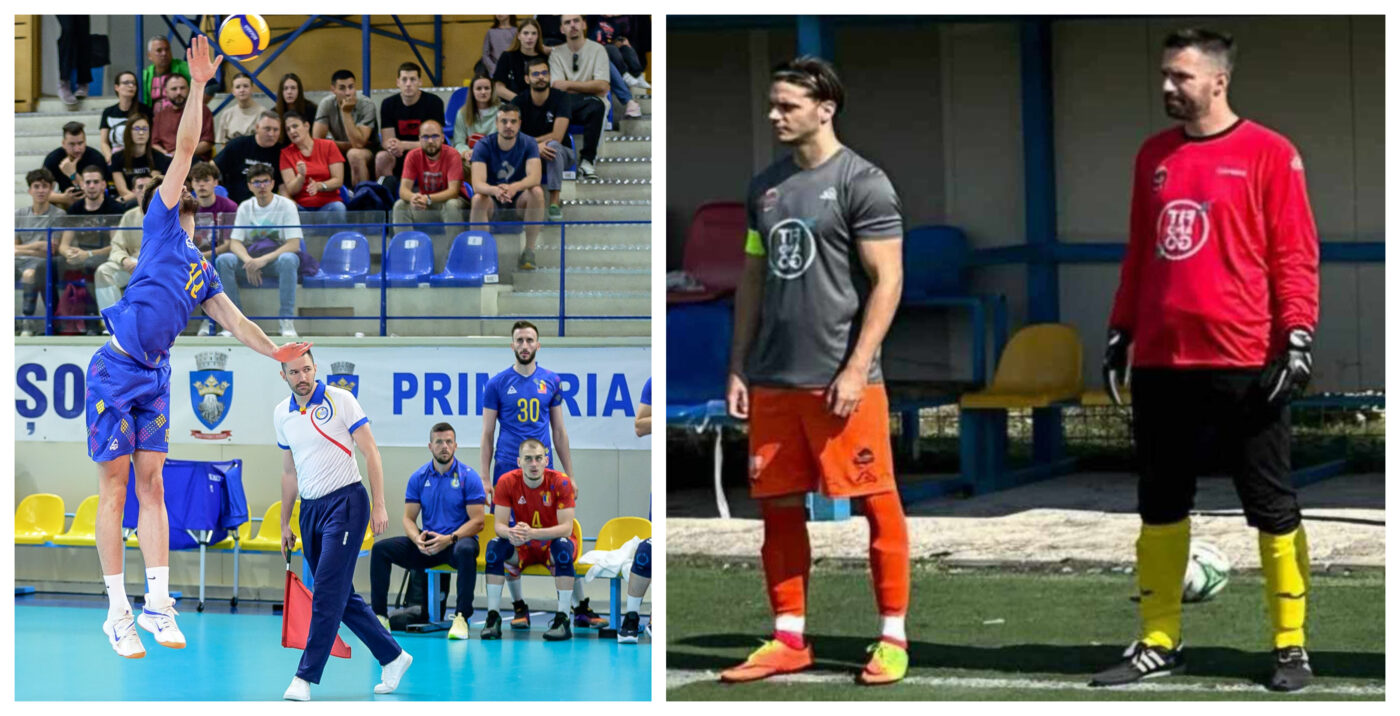 Un român este arbitru în Champions League, la volei, dar și jucător de fotbal, la o echipă din Brașov: ”Îmi doream să fac pasul la FC Brașov, doar că aveai nevoie de pile”