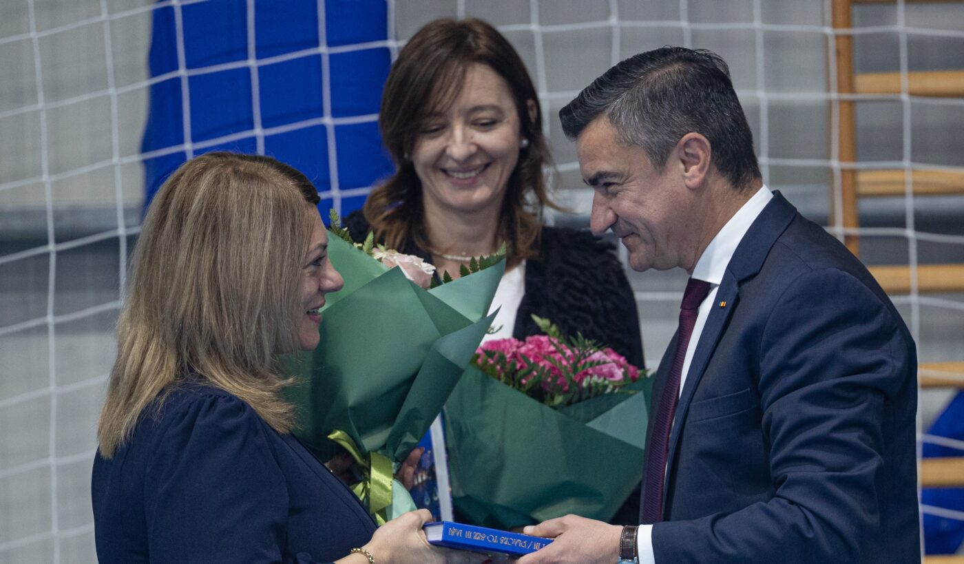 Ana Maria Brânză a inaugurat Centrul Regional de Scrimă de la Iaşi