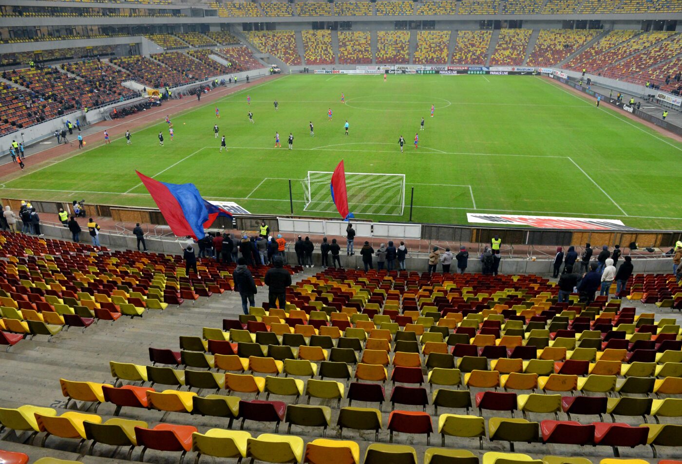 Bate vântul în tribune, la FCSB – Gloria Buzău! Câți spectatori merg la meci, la numai trei zile după succesul răsunător cu PAOK, din Europa League