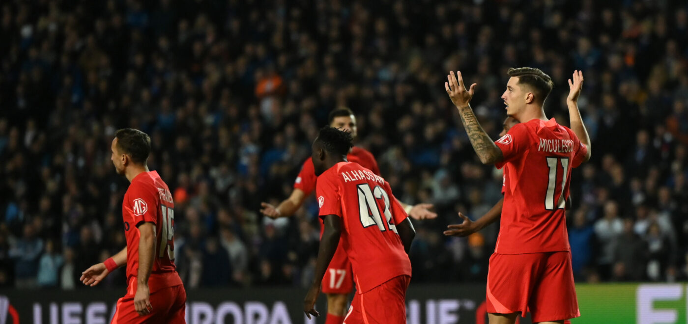 Calculele calificării din Europa League după Rangers – FCSB: cum arată clasamentul acum și câte puncte exact mai sunt necesare campioanei ca să iasă din grupă, spre șaisprezecimi sau direct în optimi!