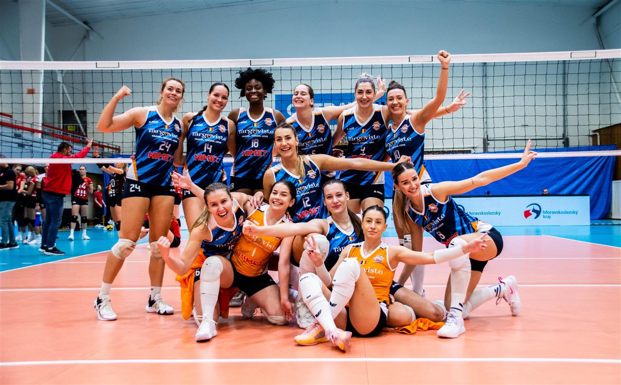 După CSM Lugoj, și CSM Târgoviște s-a calificat în 16-imile de finală ale Cupei Challenge la volei feminin