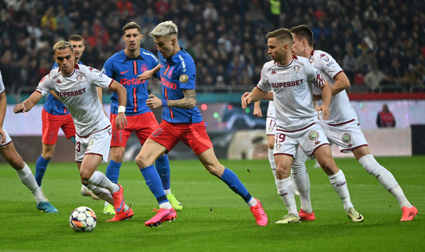 FCSB – Rapid București 0-0, în etapa 14 din Superliga. „Remiză albă”, care nu mulțumește nicio echipă