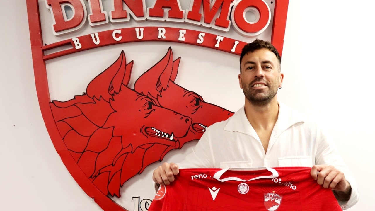 Fotbalistul care a jucat în La Liga și în Premier League a semnat cu Dinamo București. Fotbalistul spaniol, lovitura momentului în Superliga