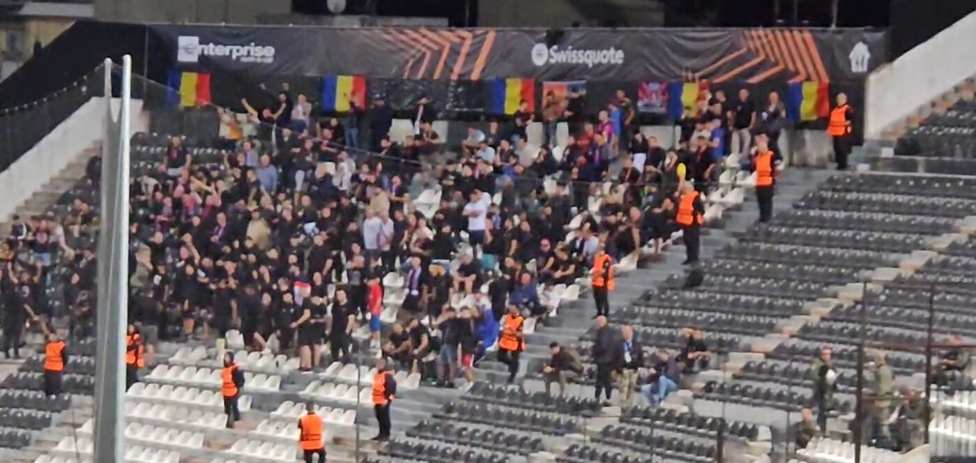 Galeria PAOK a huiduit când fanii FCSB au scandat „România! România!”, dar a fost taxată chiar de propriul club! E incredibil ce s-a putut auzi în stația de amplificare de pe „Toumba” din Salonic