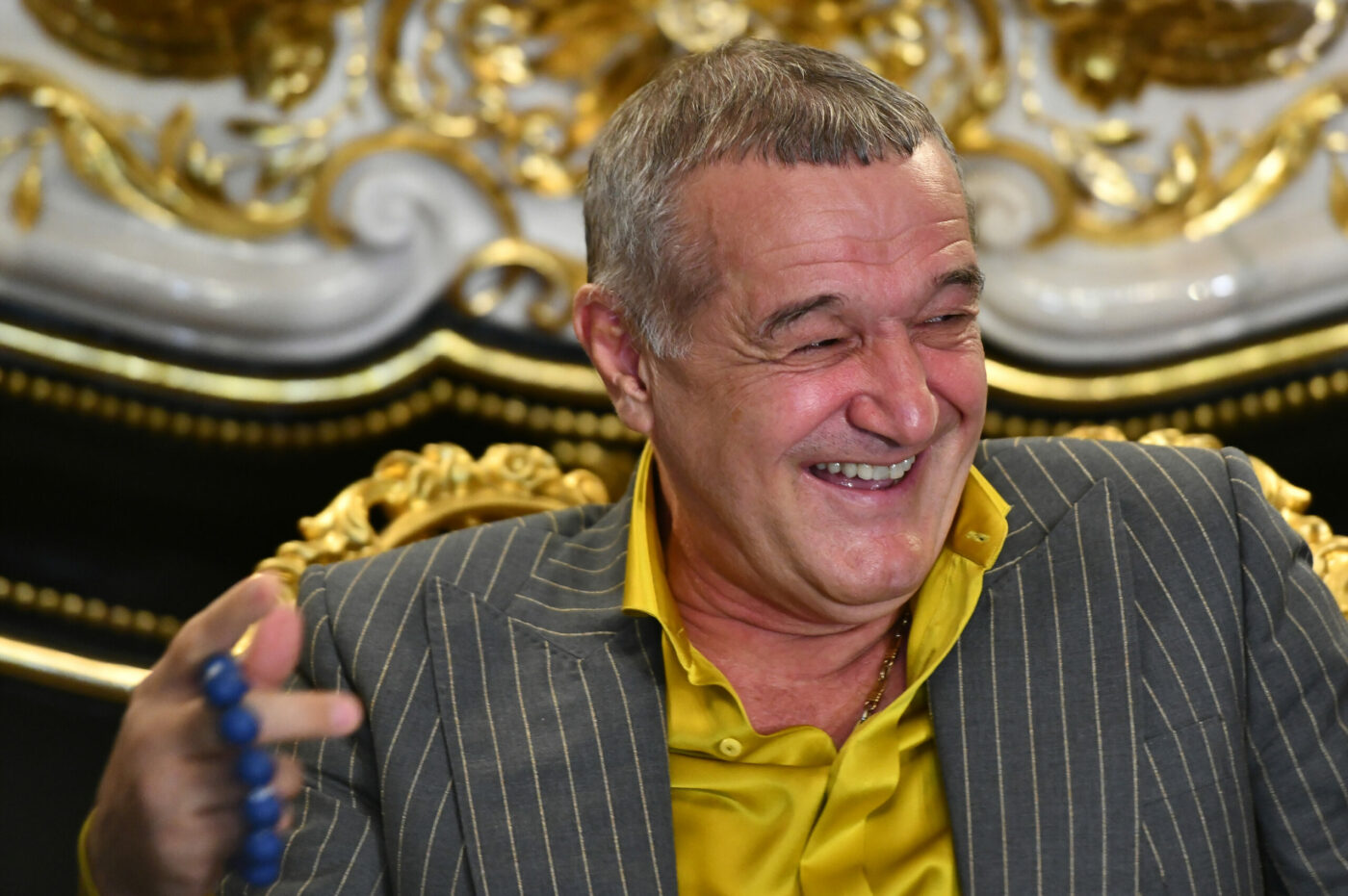 Gigi Becali a luat decizia, după ce a văzut că Tavi Popescu s-a vopsit blond! Anunțul făcut de patronul FCSB