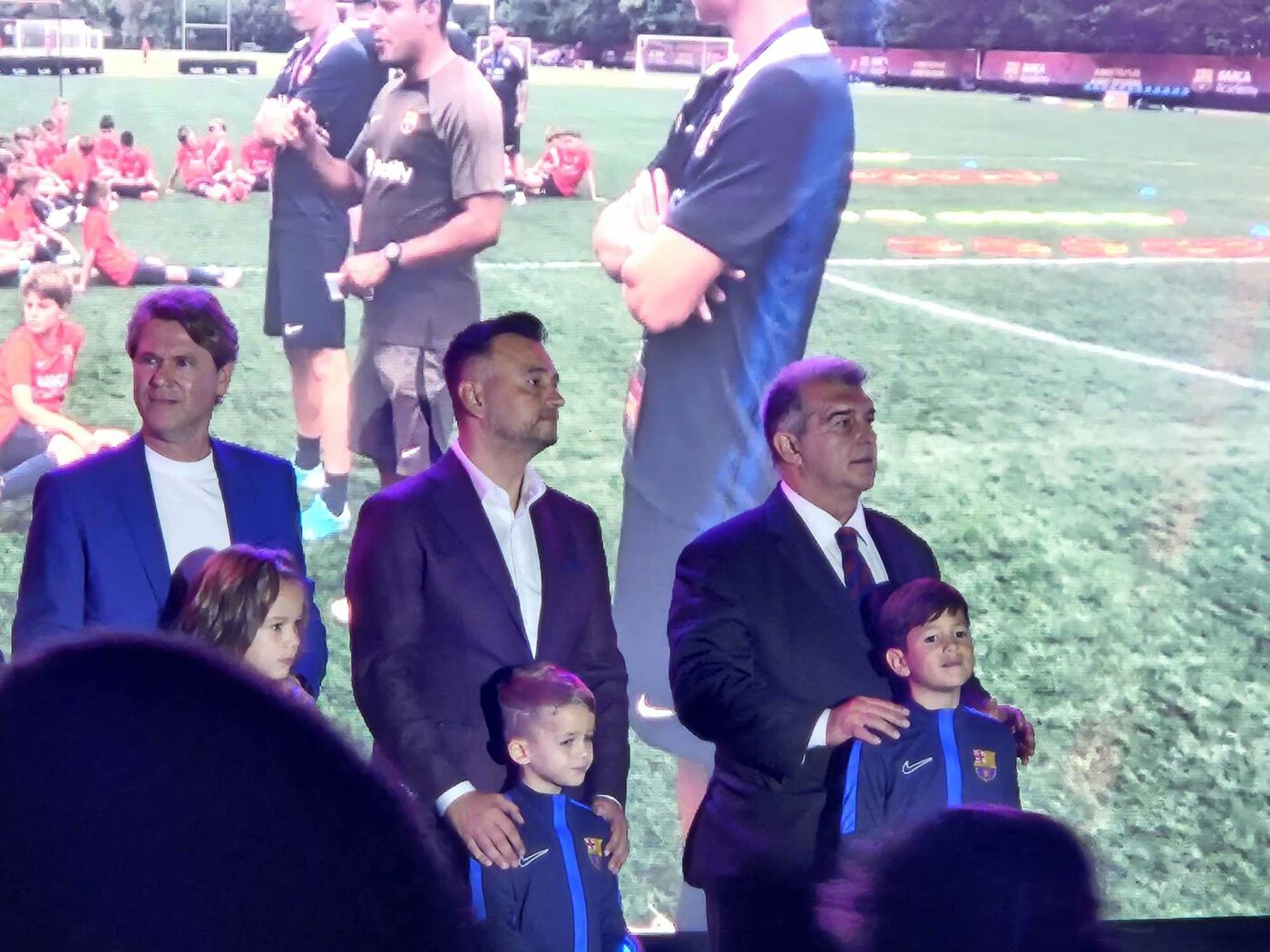 Joan Laporta, la București! Imagini inedite cu președintele de la FC Barcelona