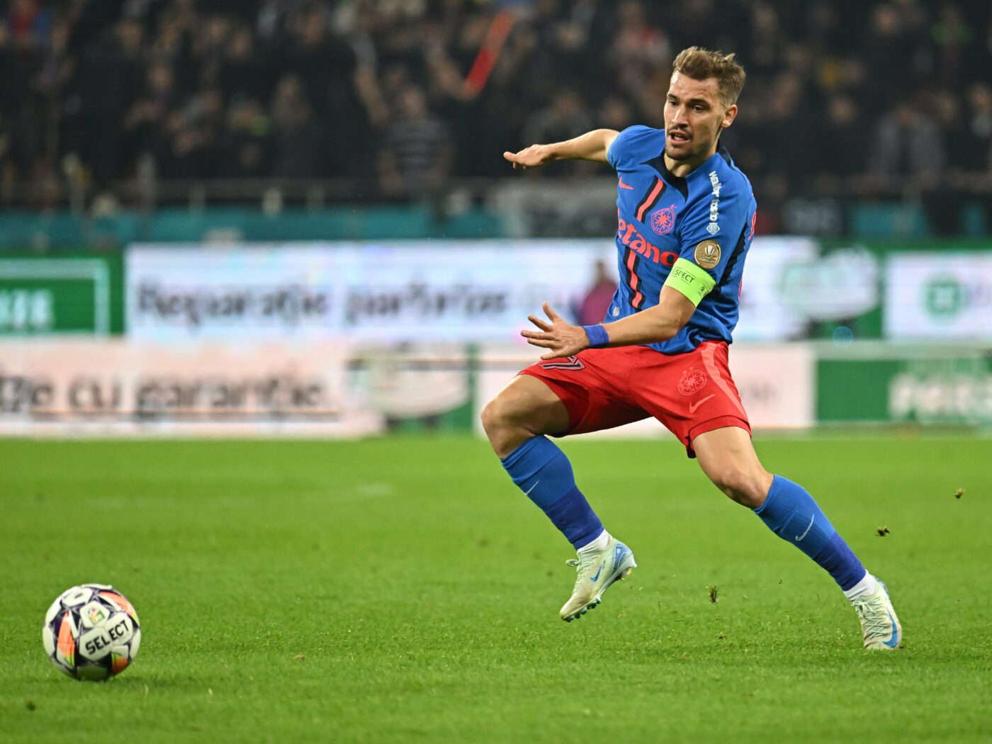 Lovitură devastatoare pentru FCSB! Darius Olaru s-a accidentat în derby-ul cu Dinamo: „Pare ruptură!”