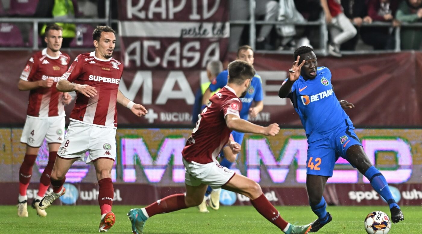 Lovitură înainte de FCSB – Rapid București. S-a accidentat