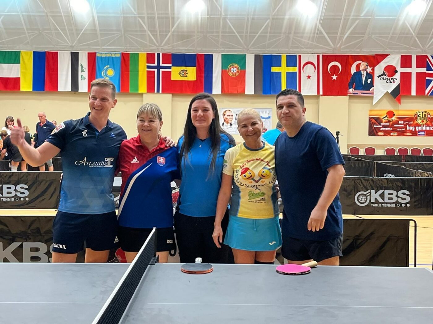 Născută campioană! La 63 de ani, Maria Gaftea a urcat de patru ori pe podium la turneul internațional de tenis de masă Antalya International Masters. SPECIAL