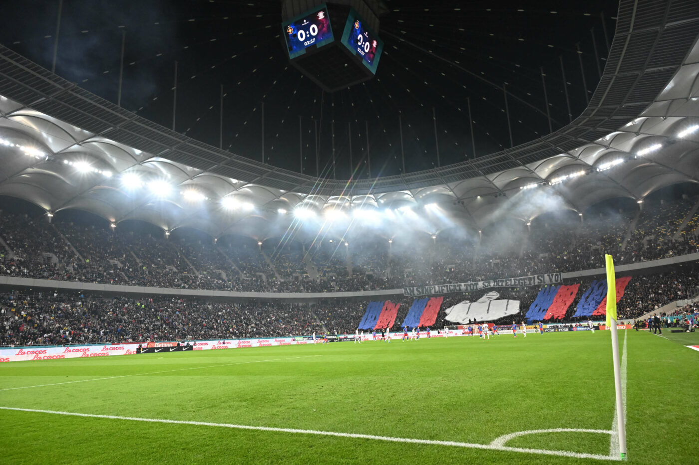 Moment exploziv în FCSB – Rapid: Istvan Kovacs a oprit meciul în minutul 51! Ce a putut să se întâmple pe Arena Națională