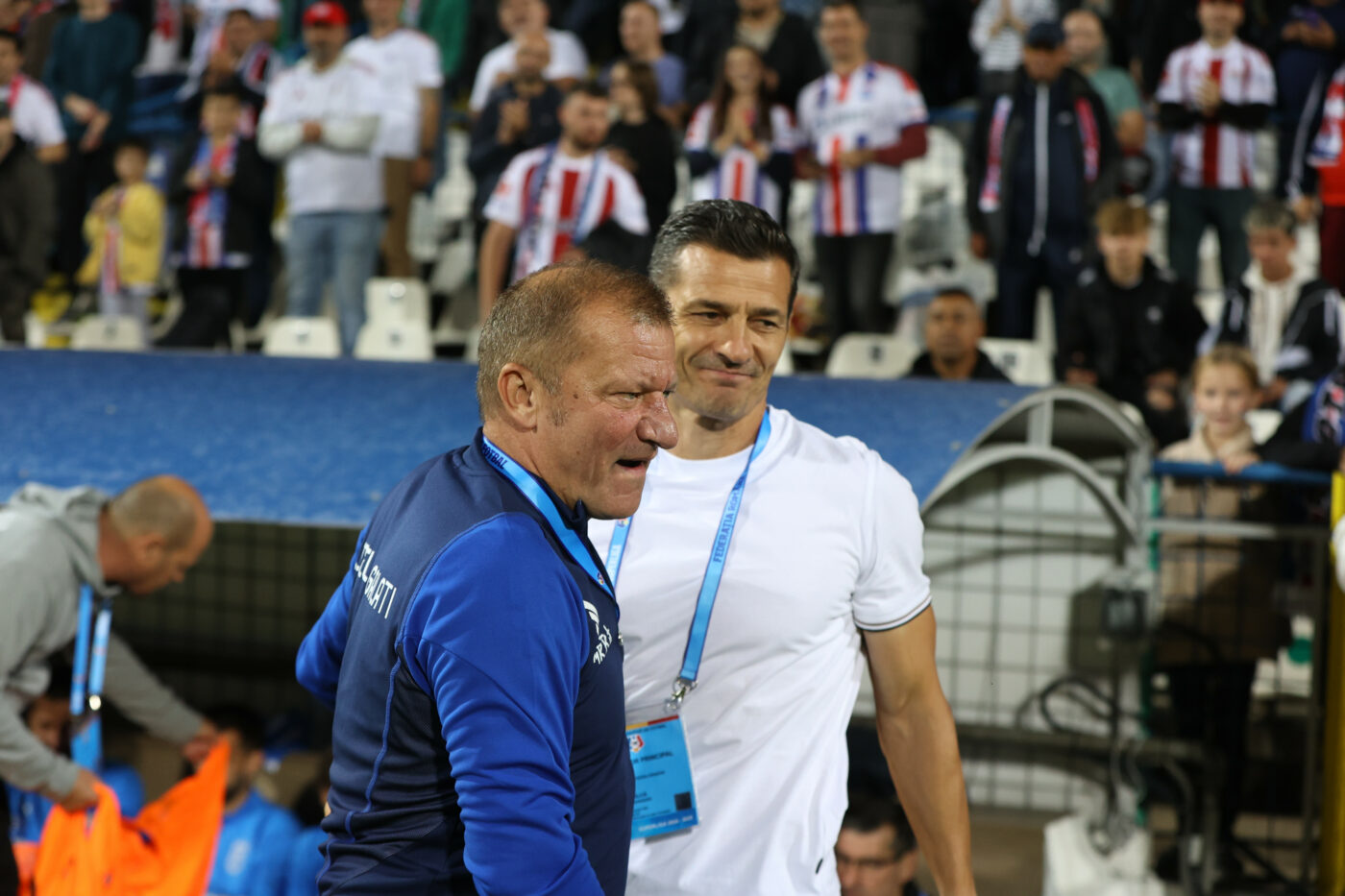 Oțelul Galați – Universitatea Craiova 1-1, în etapa 12 din Superligă. Miza meciului și-a spus cuvântul. Dorinel Munteanu și Costel Gâlcă s-au anulat reciproc pe Dunăre!