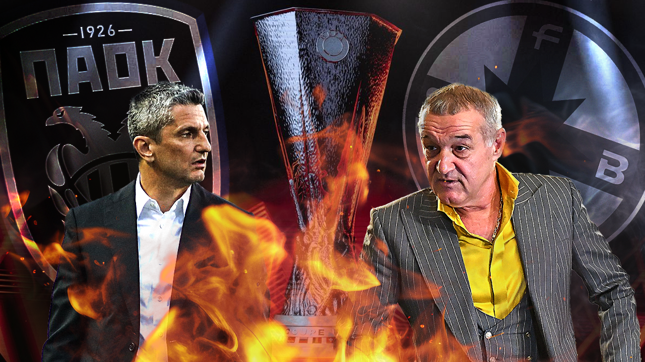PAOK – FCSB continuă războiul de 20 de ani! Povestea în imagini fabuloase a duelului Răzvan Lucescu versus Gigi Becali: cum au îmbătrânit fiecare luptând pe șapte stadioane în patru competiții diferite până azi și cine a învins!