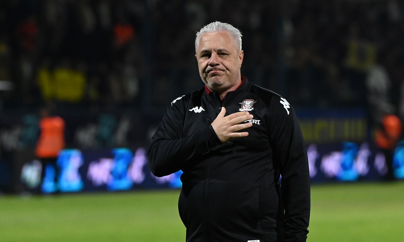 Puterea credinței: de unde a primit Marius Șumudică crucea cu care a venit la derby. „Mi-a trimis-o personal de acolo”