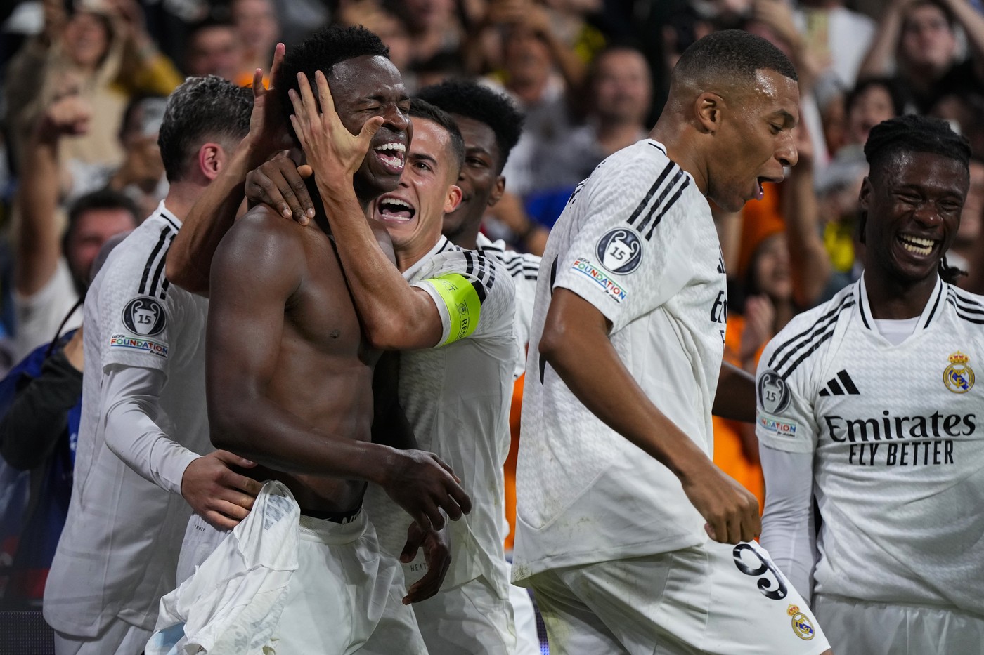 Real Madrid – Borussia Dortmund 5-2, în etapa a treia din Liga Campionilor. Regina Europei revine de la 0-2 la pauză și reușește o nouă remontada de vis pe „Santiago Bernabeu!”. Toate rezultatele serii
