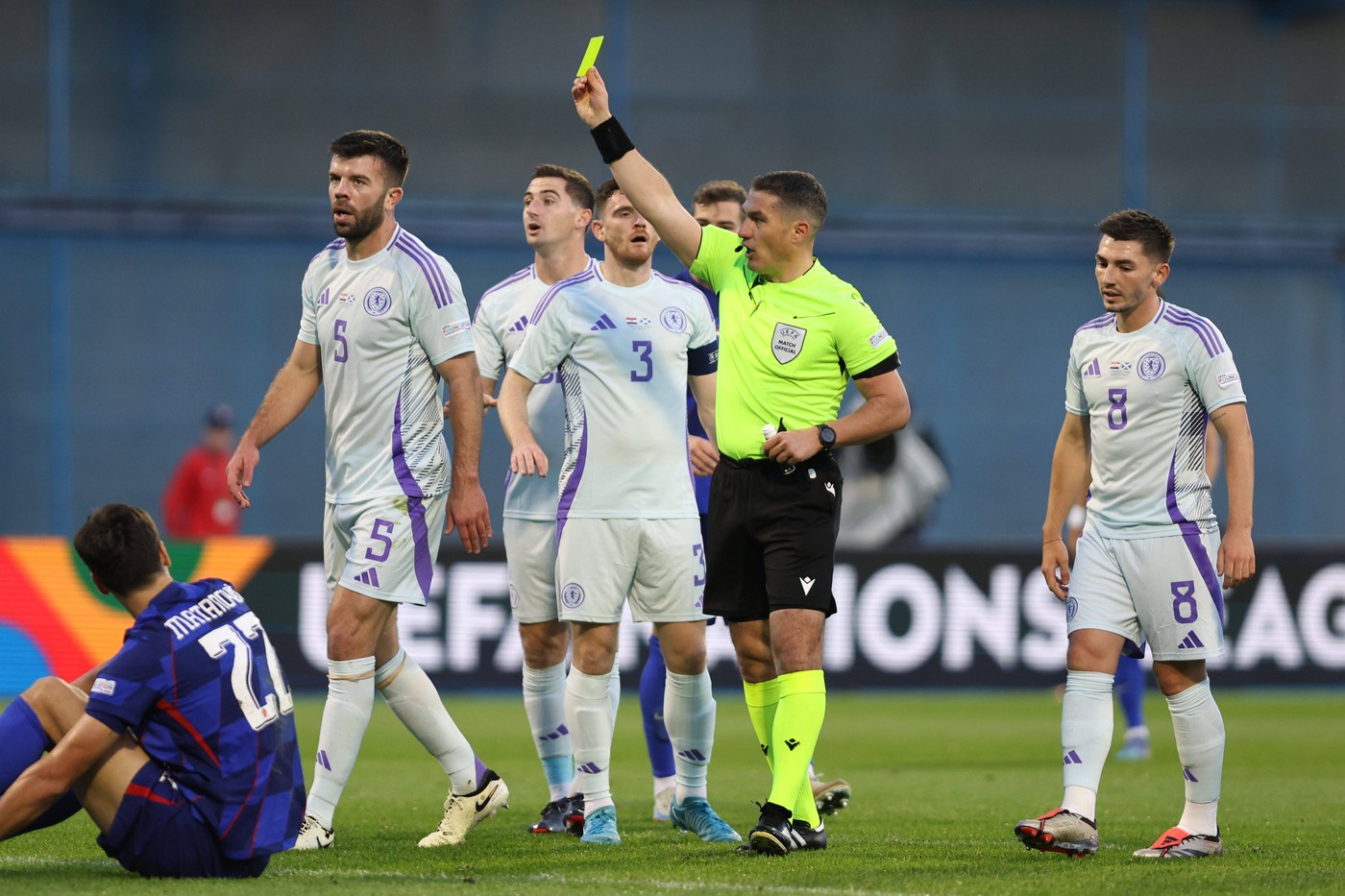Scandal cu Istvan Kovacs! Românul a anulat, cu VAR, golul egalizator în minutul 90+8 în meciul Croația – Scoția 2-1