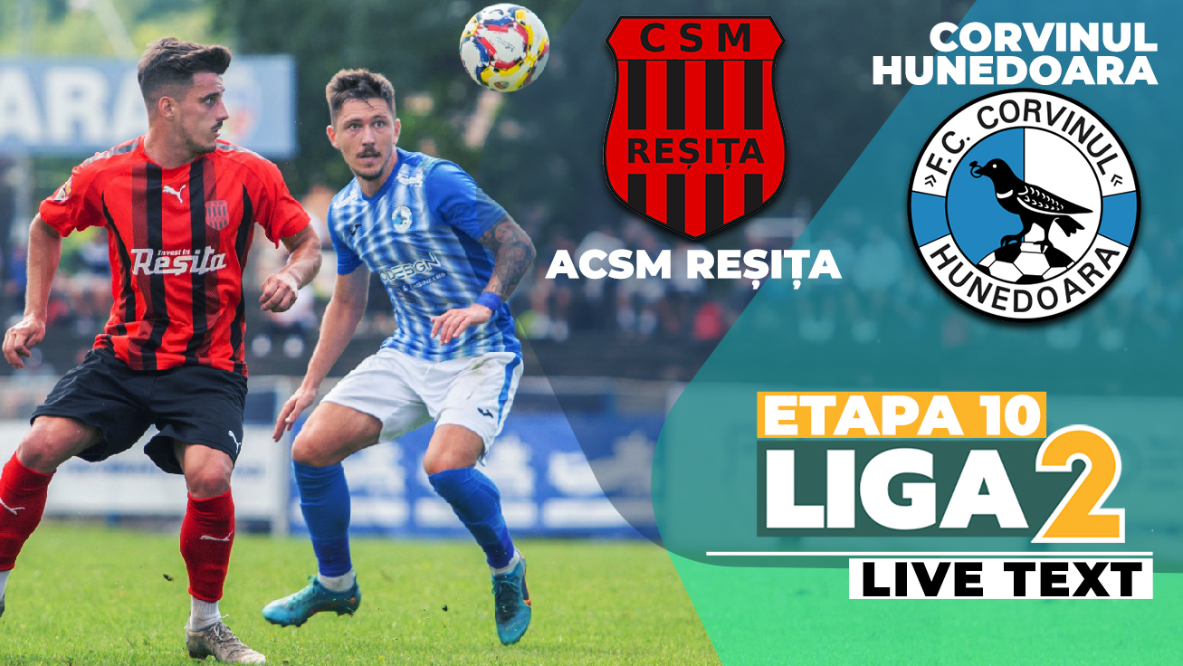 Golul lui Haită a tranșat jocul din Valea Domanului! ACSM Reșița bate Corvinul și obține trei puncte mari în lupta pentru play-off