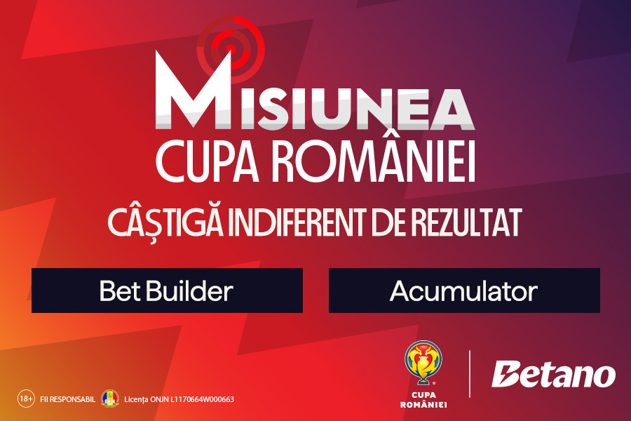 Dinamo – FCSB, derby cu repetiție. Pe Cupa României Betano câștigi indiferent de rezultat! ADVERTORIAL