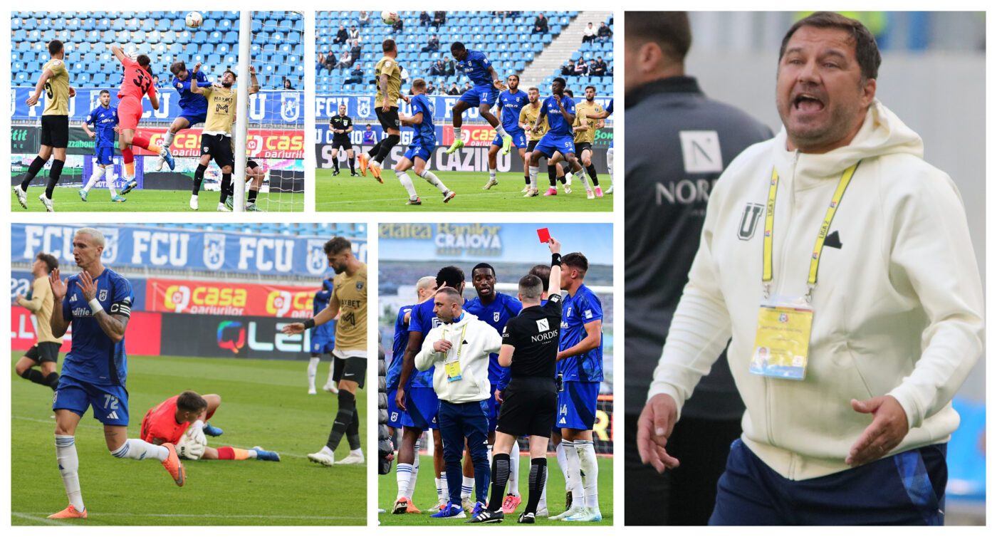 FCU Craiova, 45 de minute bune în atac, 45 de minute bune în apărare! Reacția lui Marius Croitoru după remiza cu FC Voluntari și despre venirea lui Mititelu la vestiare