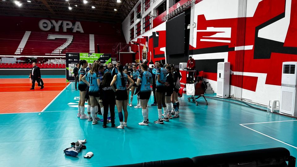 CSM Lugoj s-a înecat în portul Pireu! Înfrângere pentru românce în Cupa Challenge