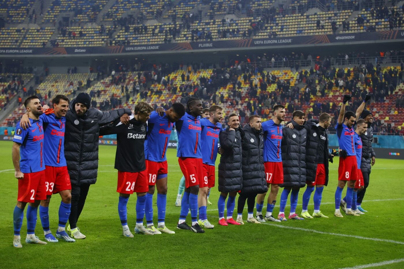 Cât de iubită e FCSB? E pe locul 3 în acest clasament al etapei a 5-a din Europa League