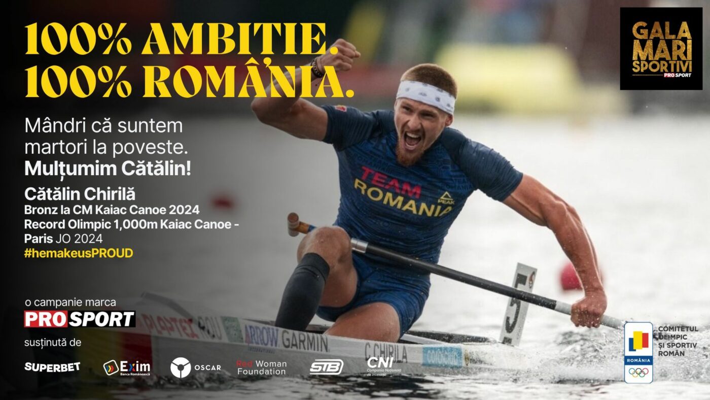 Cătălin Chirilă, premiat la Gala Mari Sportivi ProSport 2024! „E cea mai importantă lecție”