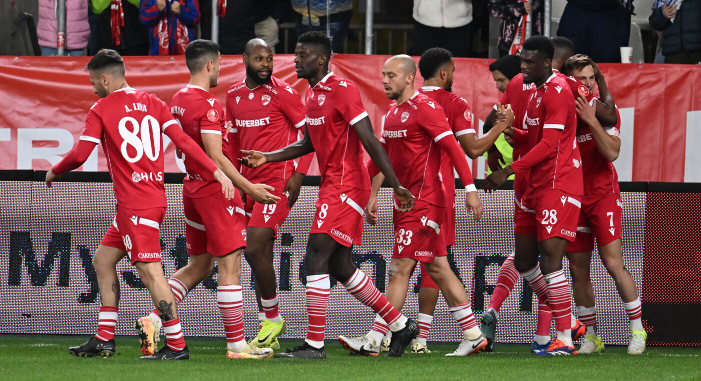 Dinamo București – UTA Arad 1-0, în etapa a 15-a din Superliga. „Câinii” ajung pe locul 2 al Superligii