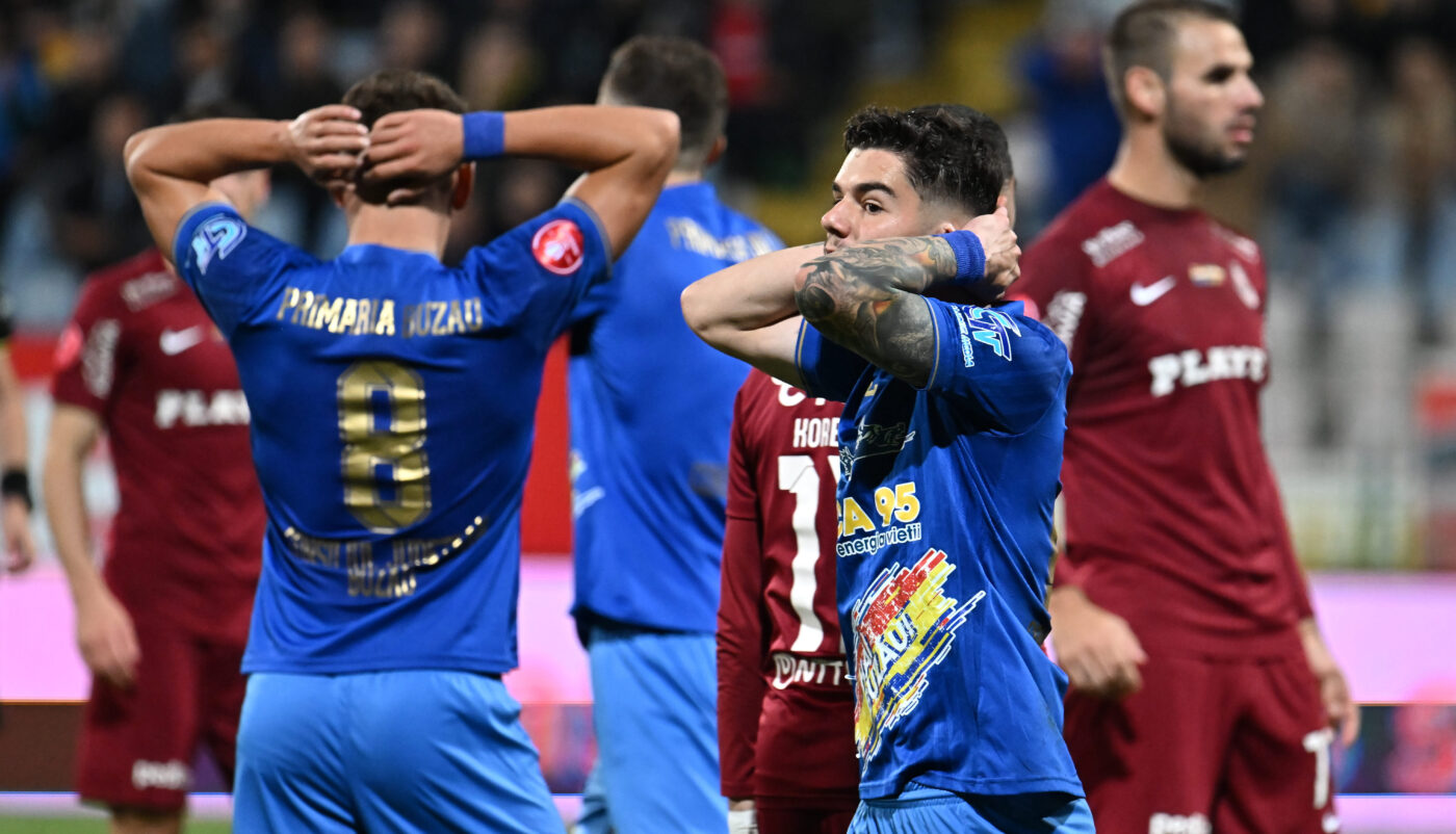 Eugen Neagoe, la pământ după eșecul suferit de Gloria Buzău cu CFR Cluj, scor 0-1: „Este al doilea meci la rând când ne batem singuri”