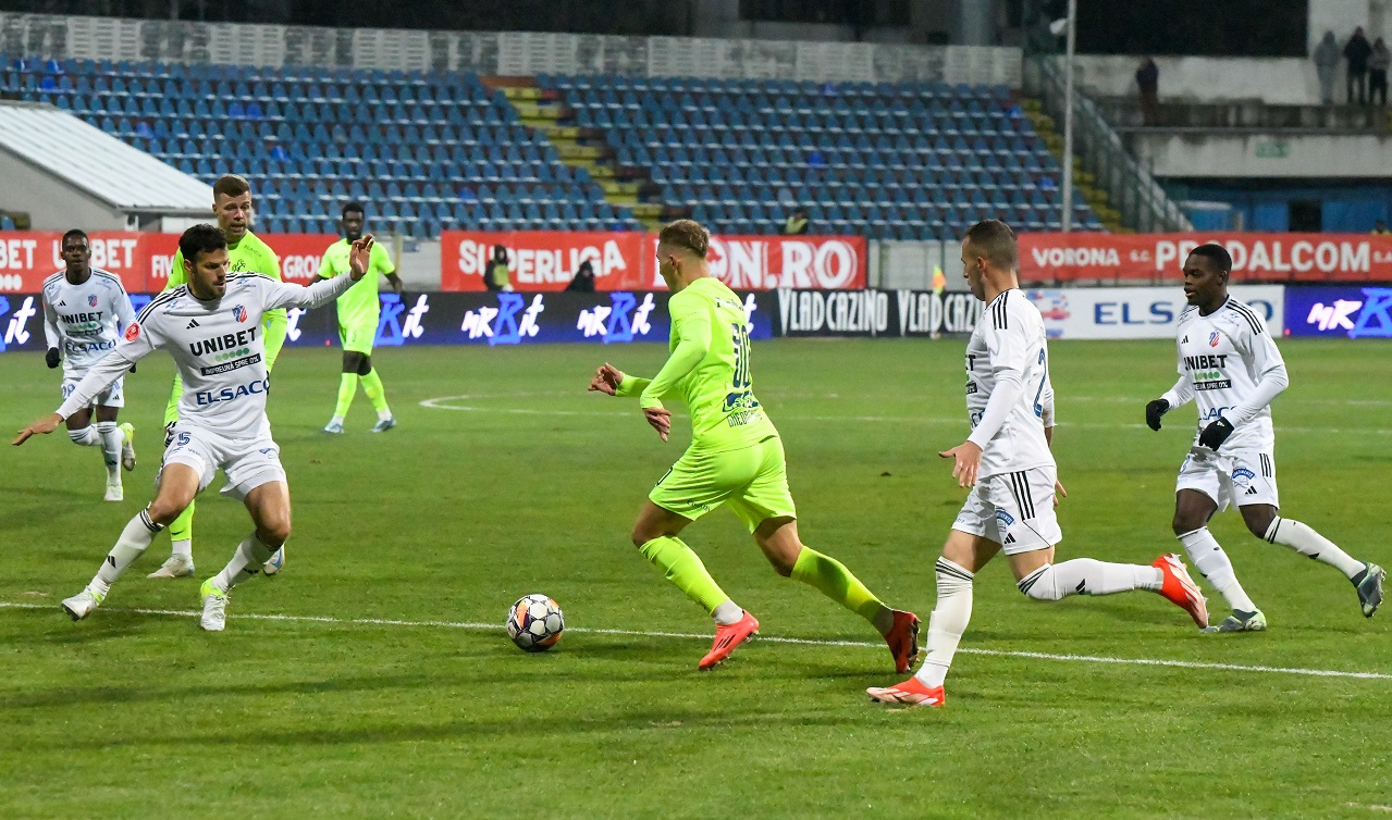 FC Botoșani – Poli Iași 1-1, în etapa 17 din Superliga. Ieșenii egalează pe final de meci