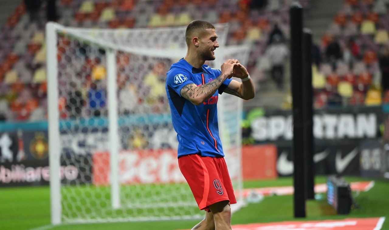 FCSB – Unirea Slobozia 3-0, Live Video Online în etapa 17 din Superliga. David Miculescu își trece numele pe tabelă în partea secundă