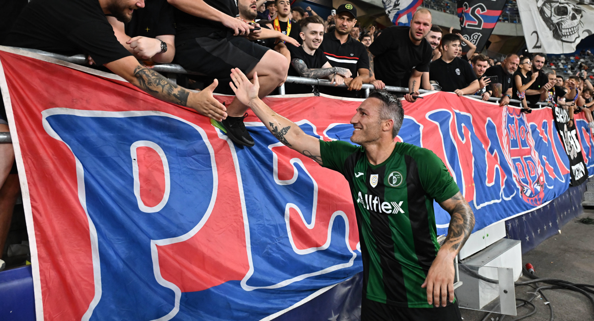 Federico Piovaccari s-a întors la FCSB. Ce a făcut la baza din Berceni și cum l-a numit pe Daniel Bîrligea