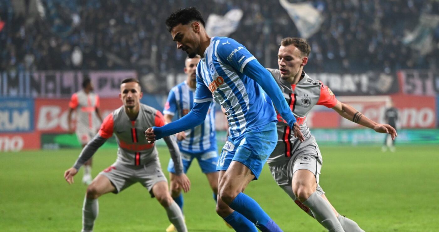 Fotbalistul de la FCSB s-a prăbușit pe teren, în finalul meciului cu Universitatea Craiova! A început să plângă și a lăsat-o pe campioană în 10 jucători