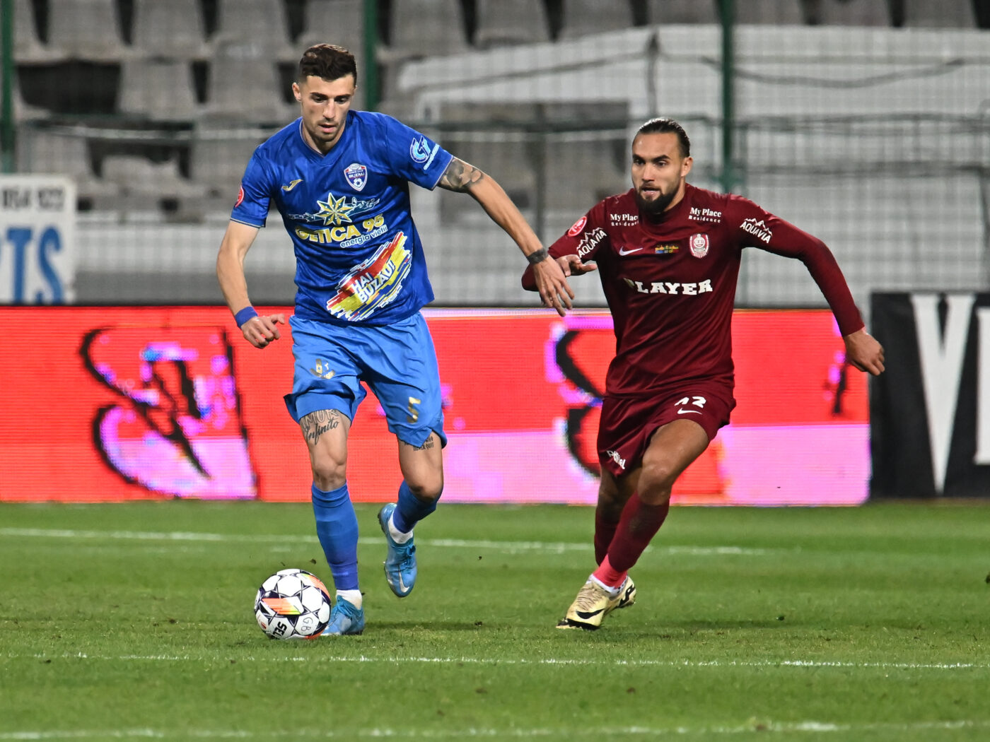 Gloria Buzău – CFR Cluj 0-1, în a 15-a etapă din Superliga. Dan Petrescu câștigă chinuit pe terenul nou-promovatei
