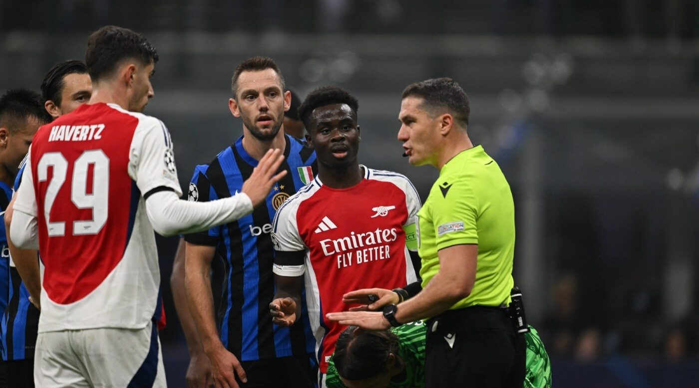Istvan Kovacs, desființat după Inter – Arsenal 1-0. „E cel mai prost arbitru din toate timpurile”