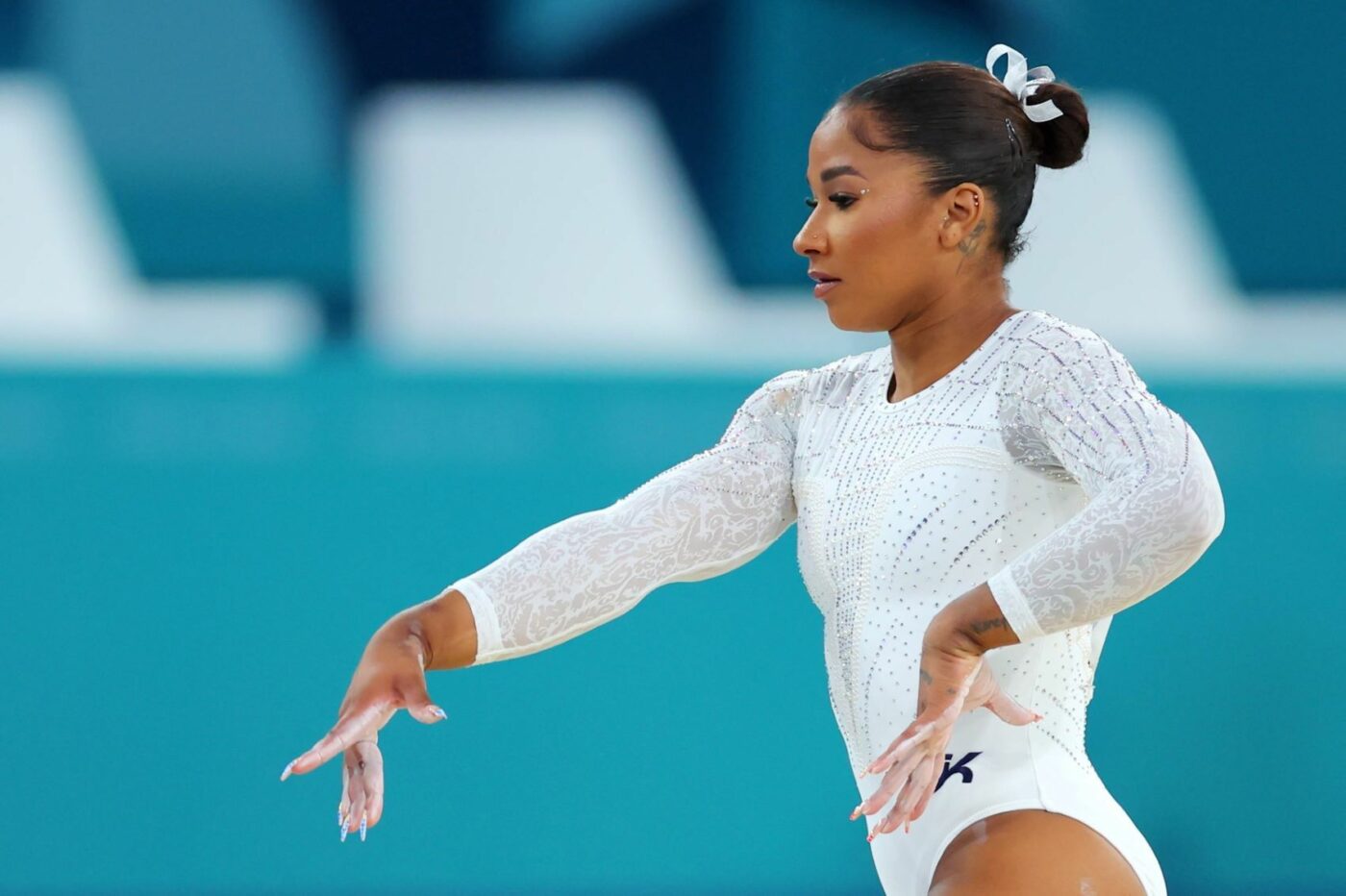Jordan Chiles, rivala Anei Bărbosu, a „copiat”-o pe Simona Halep. Costă 10.000 de euro