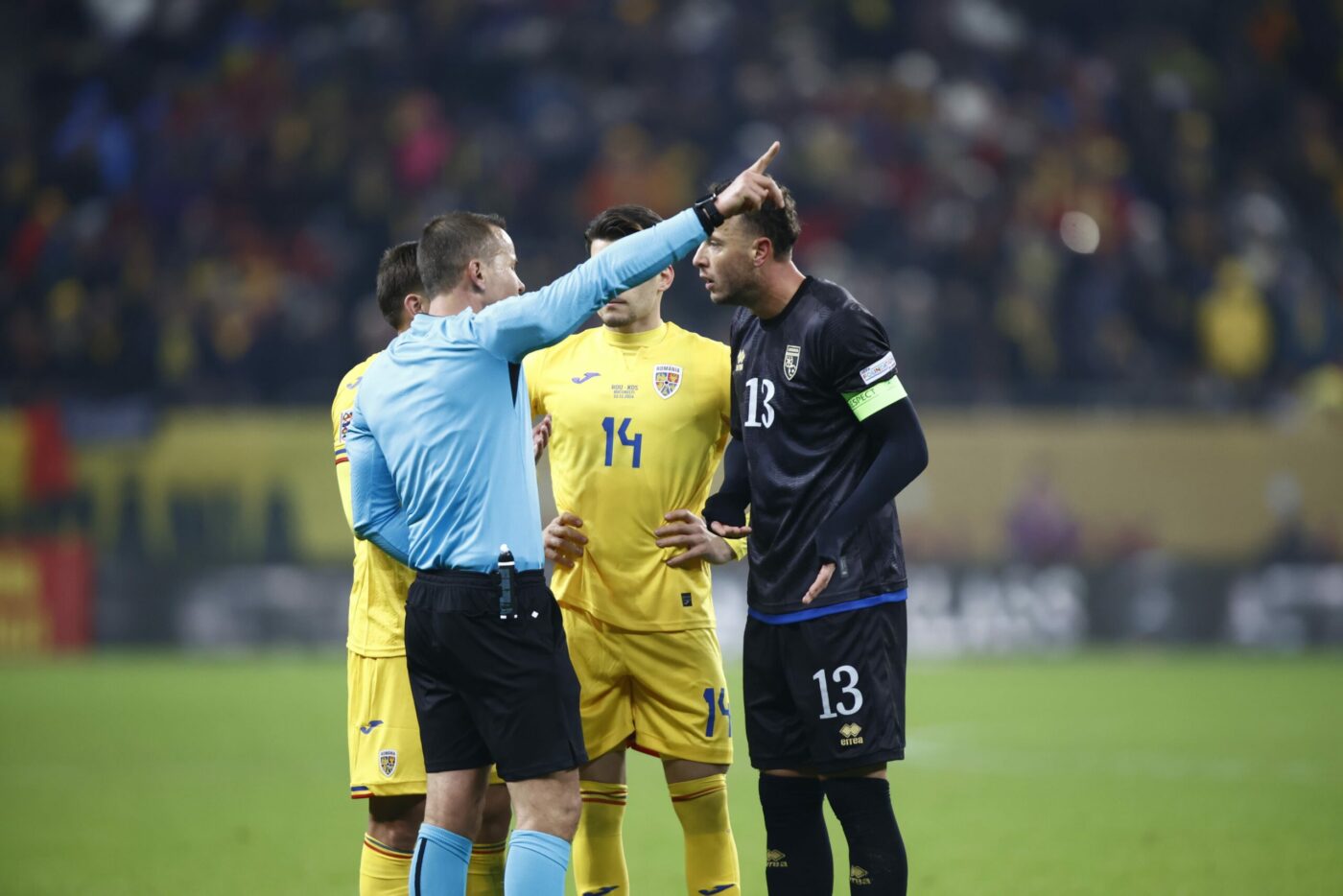 Răsturnare de situație după ce Kosovo a decis să se retragă de pe teren în meciul cu România! UEFA a intervenit în forță și s-a întâmplat asta