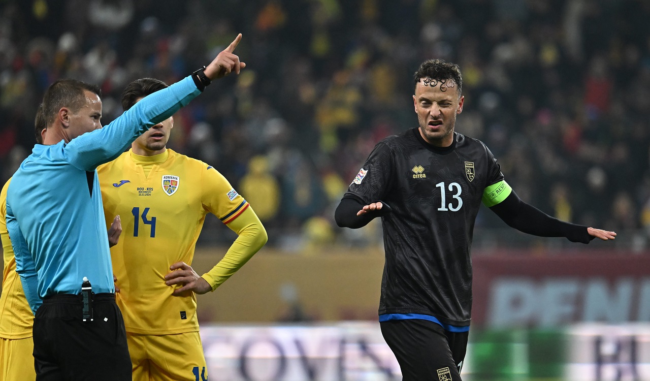 UEFA, decizie executorie şi implacabilă după România – Kosovo. Arbitrul a scris clar în raport: „Au refuzat ordinul”
