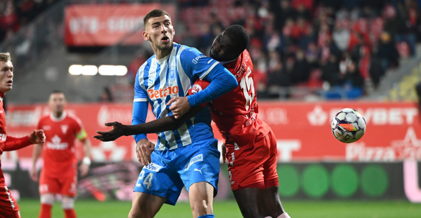 UTA Arad – Universitatea Craiova 1-2, în etapa 17 din Superliga. Echipa olteană a urcat pe locul 2, la două puncte de liderul U Cluj