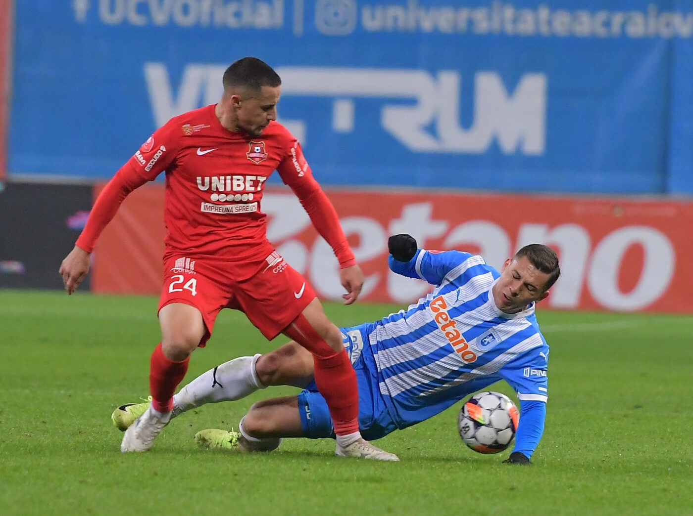 Universitatea Craiova – Hermannstadt 3-1, în etapa 16 din Superliga. Oltenii obțin o victorie mare cu Sibiul lui Măldărășanu! Costel Gâlcă poate răsufla ușurat