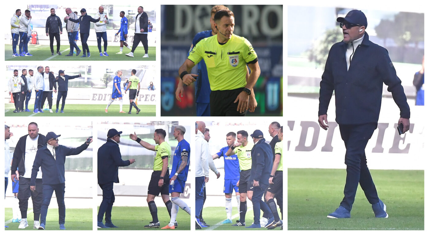 Scene reprobabile la Craiova! Adrian Mititelu a coborât pe gazon să-și scoată echipa afară. A lansat un atac la adresa lui Gabriel Bodescu și a FRF, dar și a premierului Ciolacu. ”Un sistem mafiot, un grup criminal organizat. Mi-a ajuns cuțitul la os”