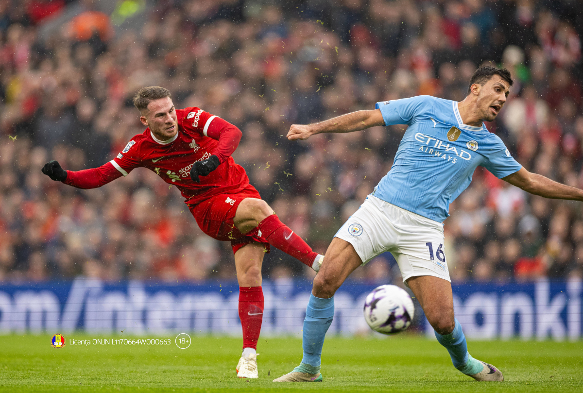 Liverpool – Manchester City, meciul care poate decide titlul din Premier League. ADVERTORIAL