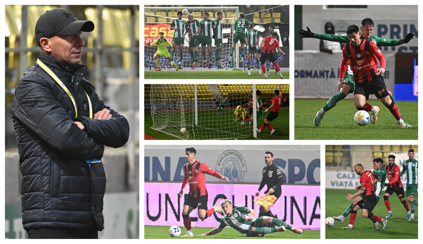 Liderul Ligii 2 pierde primul meci, Robert Ilyeș își retrage piciorul din play-off: ”Se poate întâmpla orice”! Invincibilitatea Ciucului s-a spulberat în fața Concordiei