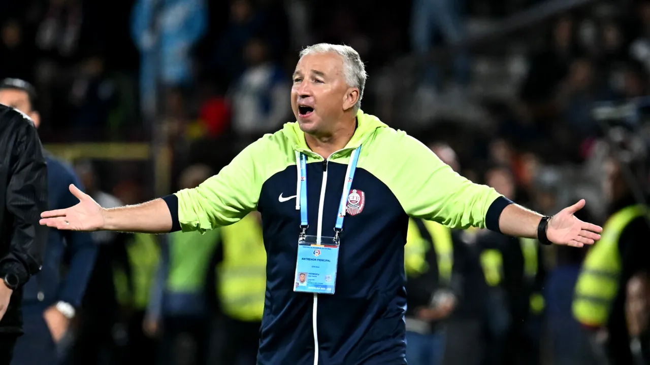 „Aşa joc urât n-am văzut în viața mea”. Dan Petrescu, făcut praf pentru cum a transformat-o pe CFR Cluj