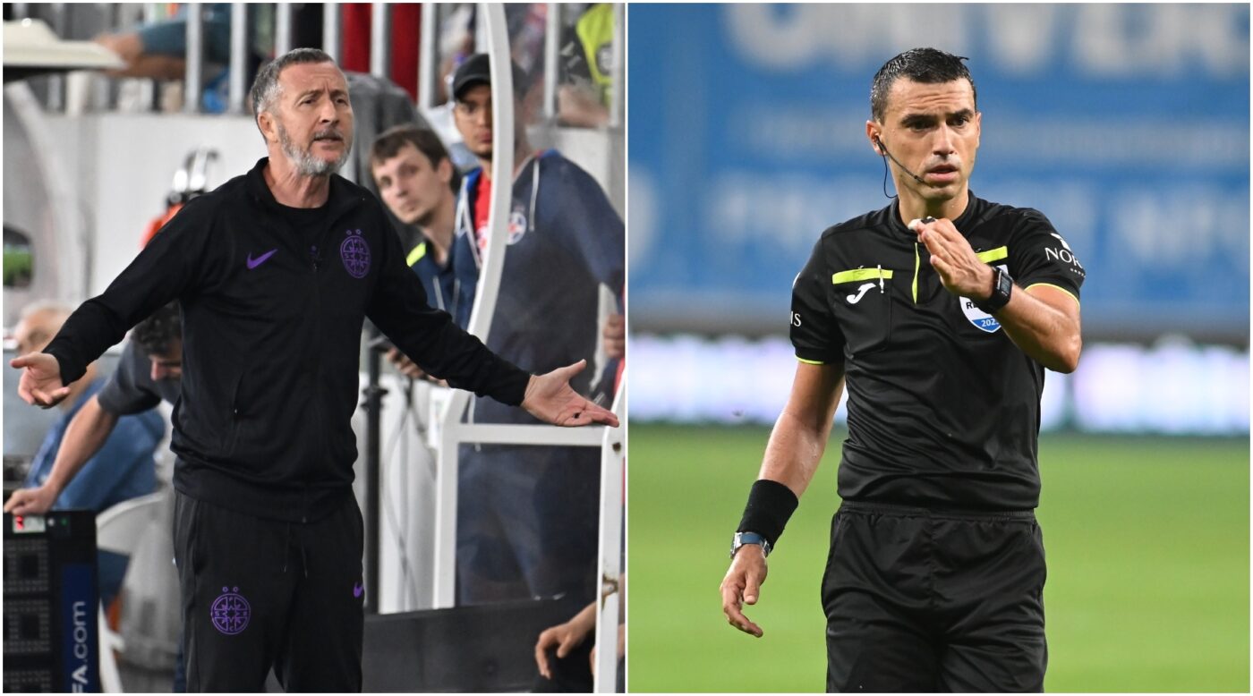 „Se vede și el un Leonardo Da Vinci!”. Meme Stoica îl face praf pe Ovidiu Hațegan și acuză vicierea rezultatului din Craiova – FCSB 1-1