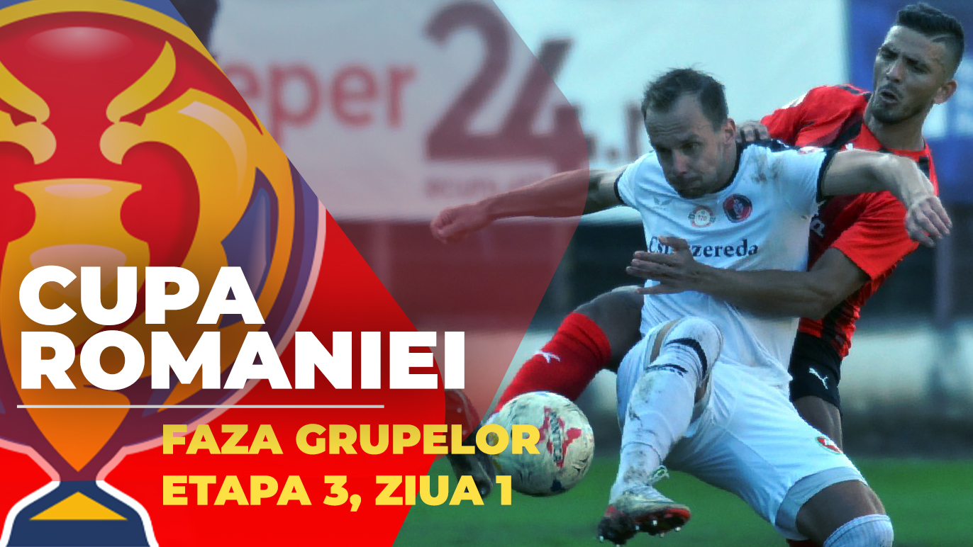 Cupa României, faza grupelor | ACSM Reșița și CSM Unirea Alba Iulia sunt primele calificate în sferturi. FK Miercurea Ciuc și SC Oțelul, finalista din sezonul trecut, sunt eliminate și ele