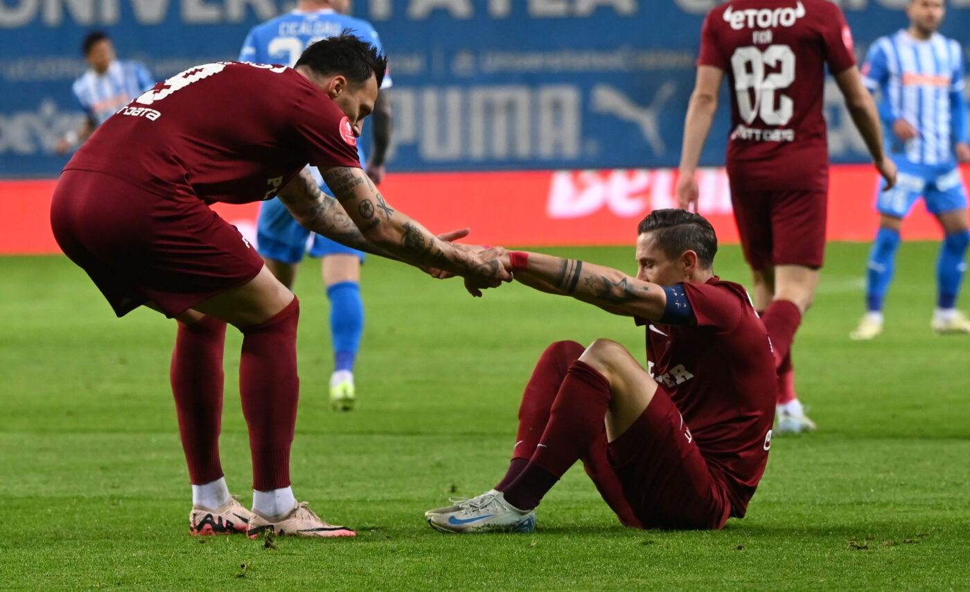 Ce s-a întâmplat în vestiarul lui CFR Cluj înainte de meciul cu Universitatea Craiova: „Nu e mare secret”