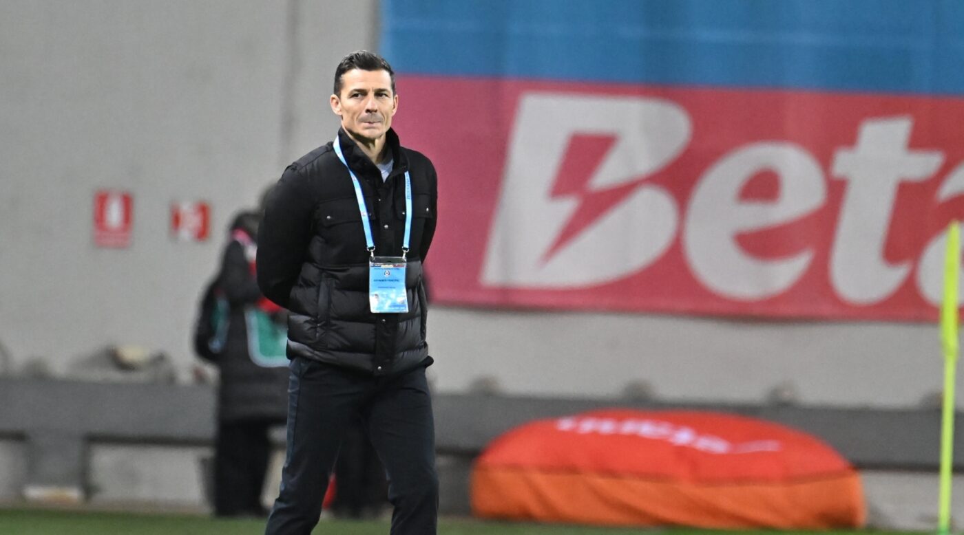 Costel Gâlcă, mesaj pentru Mihai Rotaru, după ce a eliminat FCSB din Cupa României! A cerut un transfer, în direct, la TV