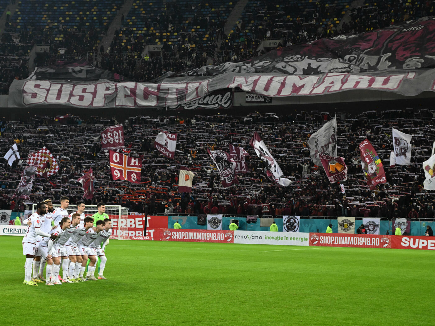 Cum au răspuns ultraşii giuleşteni rivalilor în Dinamo – Rapid