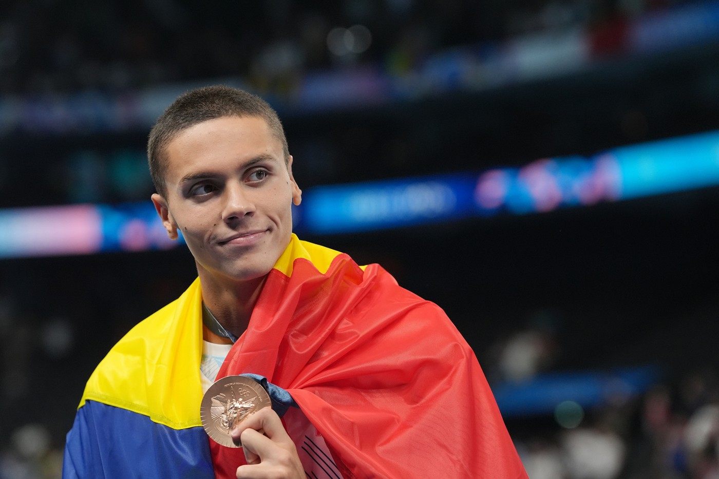 David Popovici, out din lotul României pentru Campionatele Mondiale de înot în bazin scurt de la Budapesta