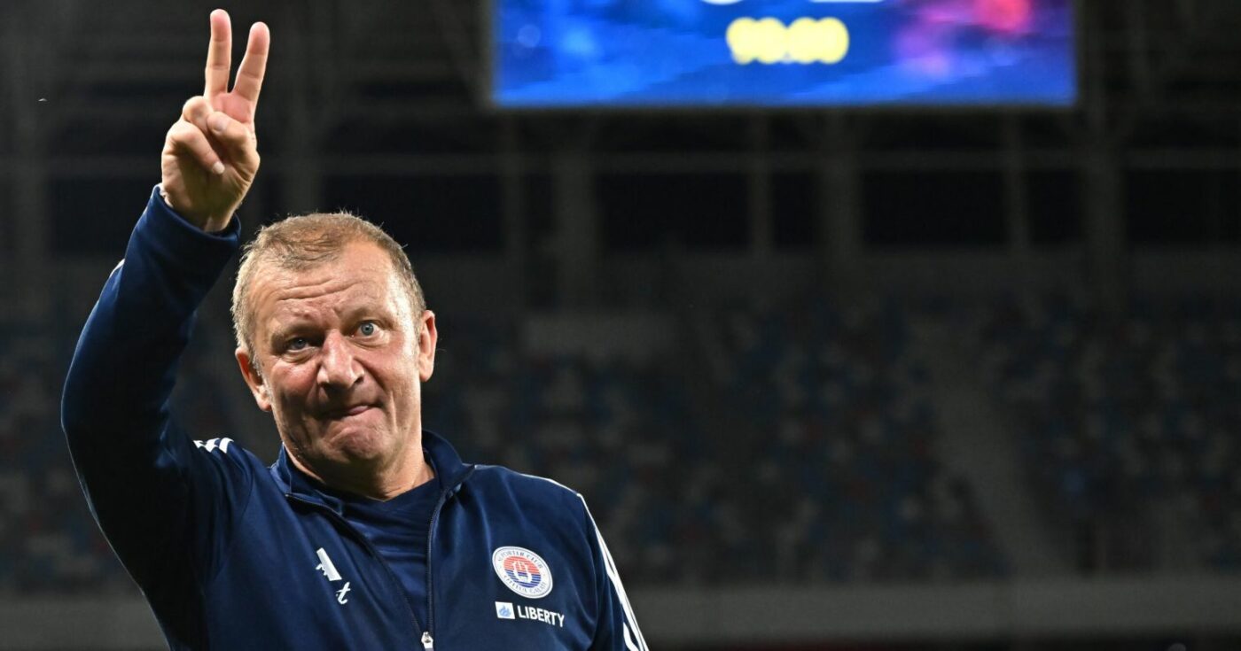 Dorinel Munteanu a măturat cu fotbaliştii săi, în direct, la TV, după Oțelul Galați – FCSB 1-4